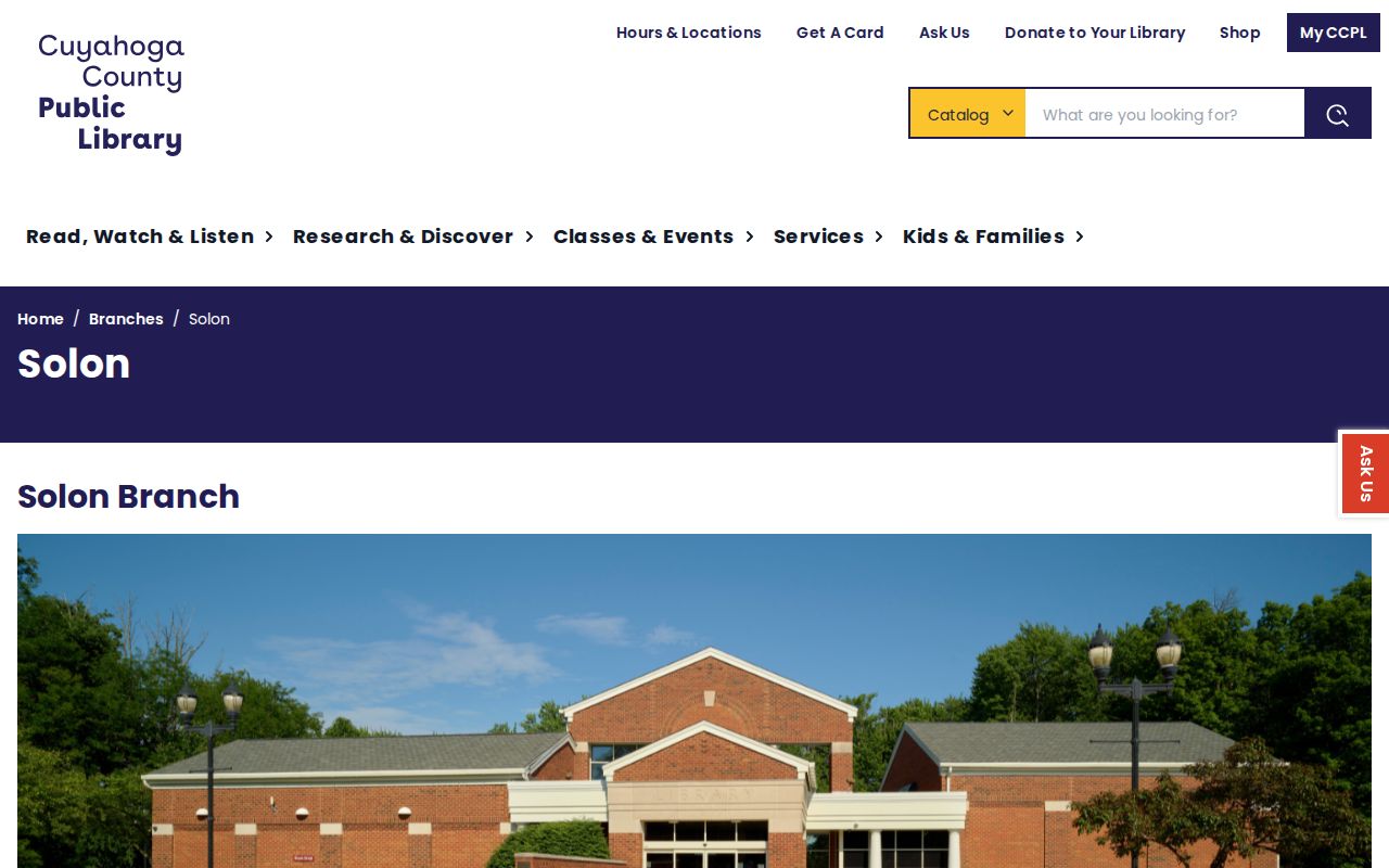 Solon city directory research at the Solon Branch library