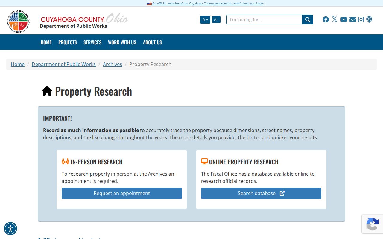 Solon street directory County Archives property research
